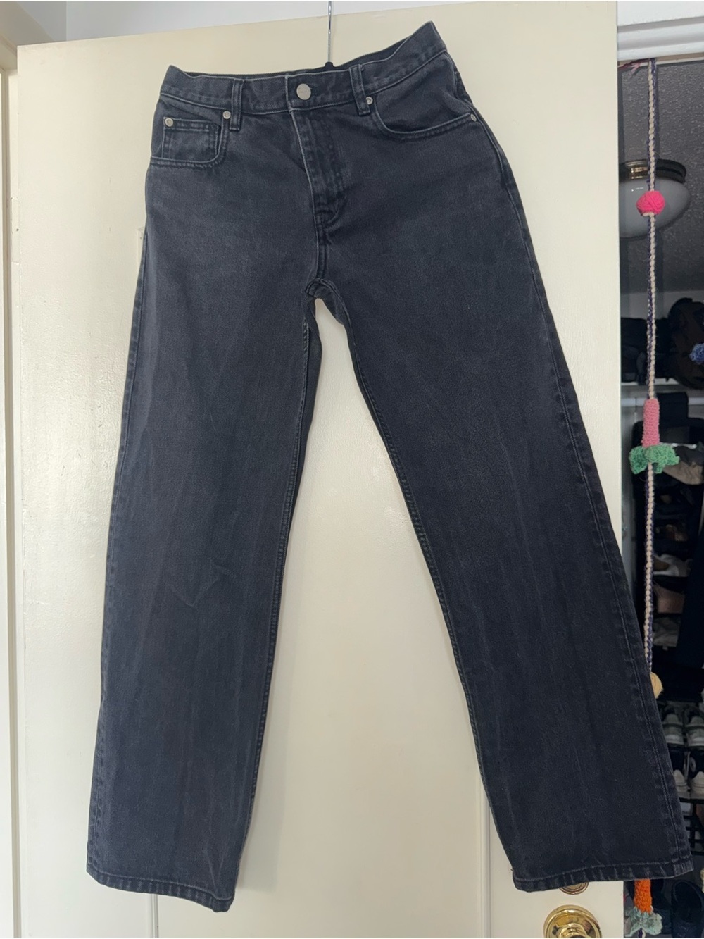 Marc Jacobs women’s Black Relaxed Straight Jeans